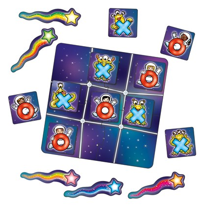 Mini Astronauts and Crosses Game by Orchard Toys