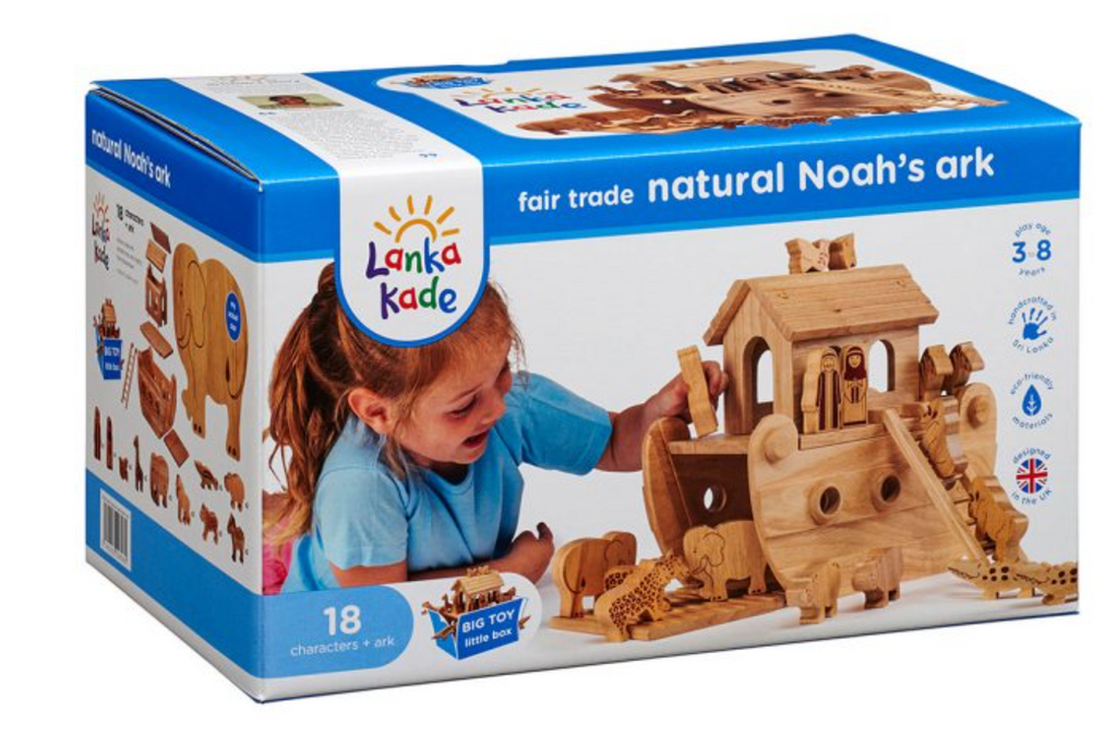 Junior Noah's Ark with Natural Characters