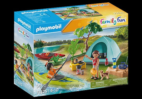 Playmobil - Camping with Campfire 71425