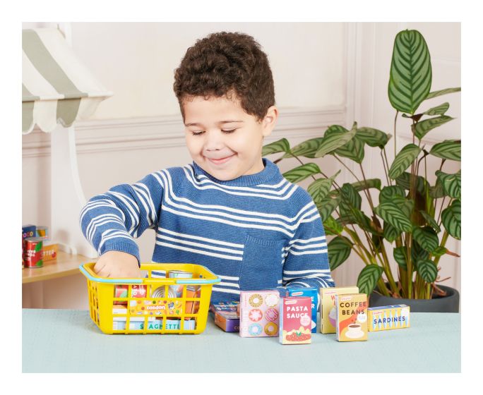 Casdon Shopping Basket - Play Food Set