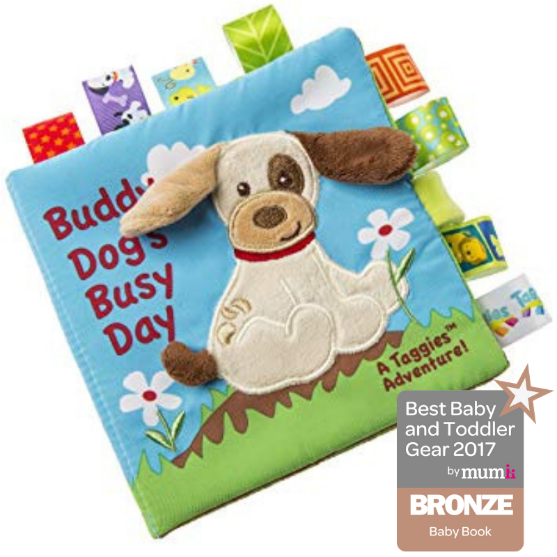 Taggies Buddy Dog Soft Book – 6×6″