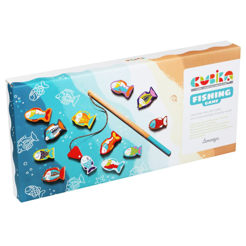 Cubika Educational wooden games Fishing