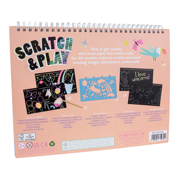 Scratch and Play Craft Set - Fantasy theme