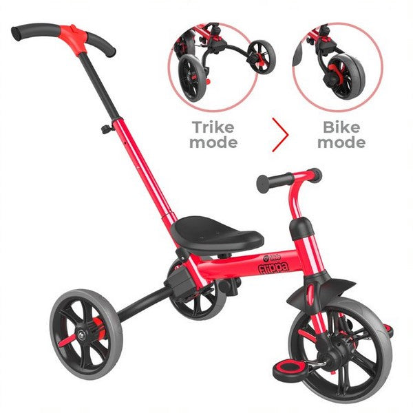 YVelo Flippa  3 in 1 Trike to Balance Bike