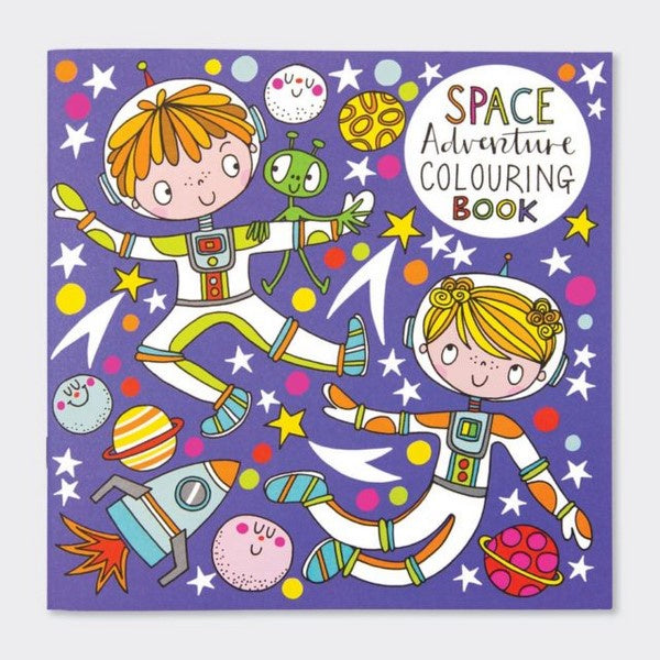 Adventures in Space Colouring Book