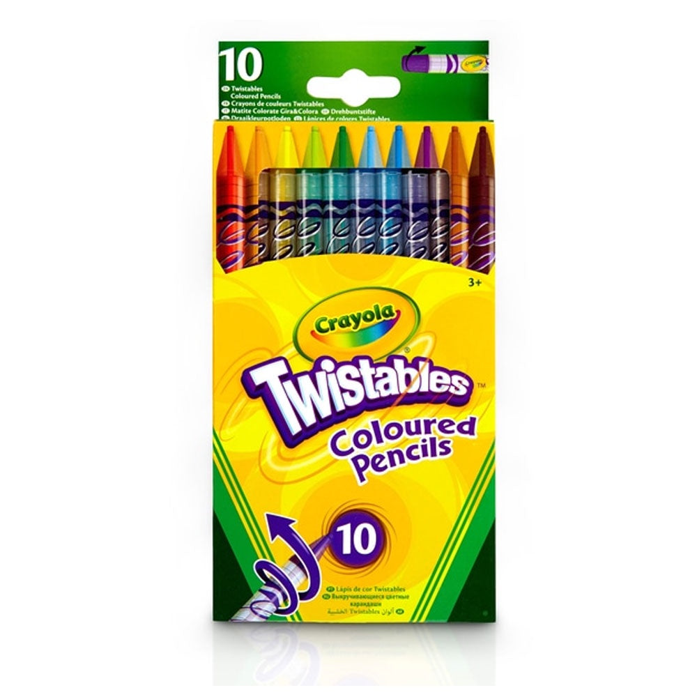 Crayola 10 Twistable Pencils