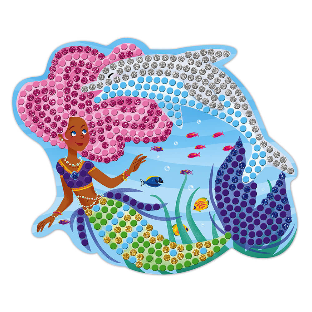 MOSAICS CRAFT SET - DOLPHINS AND MERMAIDS