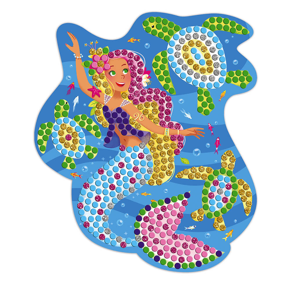 MOSAICS CRAFT SET - DOLPHINS AND MERMAIDS