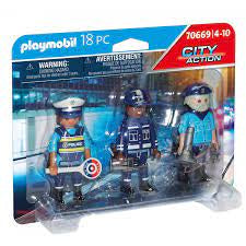 Playmobil City Action 70669 Police Figure Pack