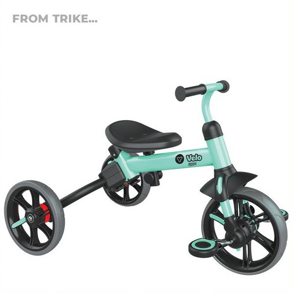 YVelo Flippa  3 in 1 Trike to Balance Bike