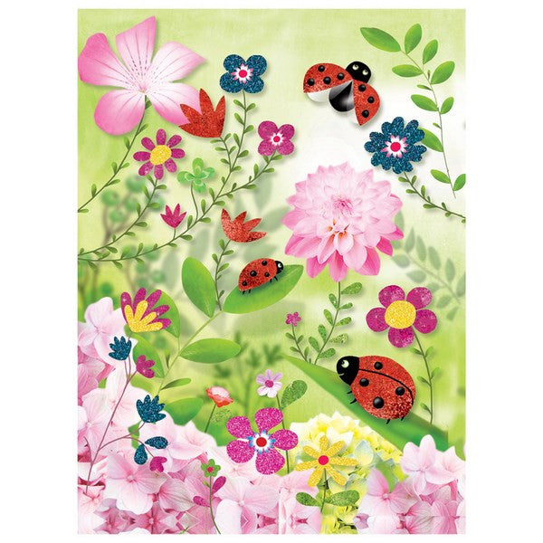 Djeco Glitter Boards - Butterflies.  DJ09503